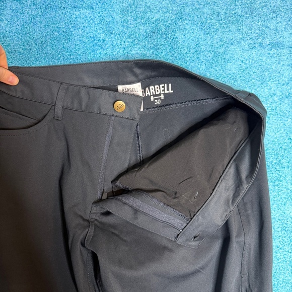 Barbell Performance Chino Pants Grey Golf Office Sz 30 Fits 32 x 30.5 Stretch - Picture 8 of 14